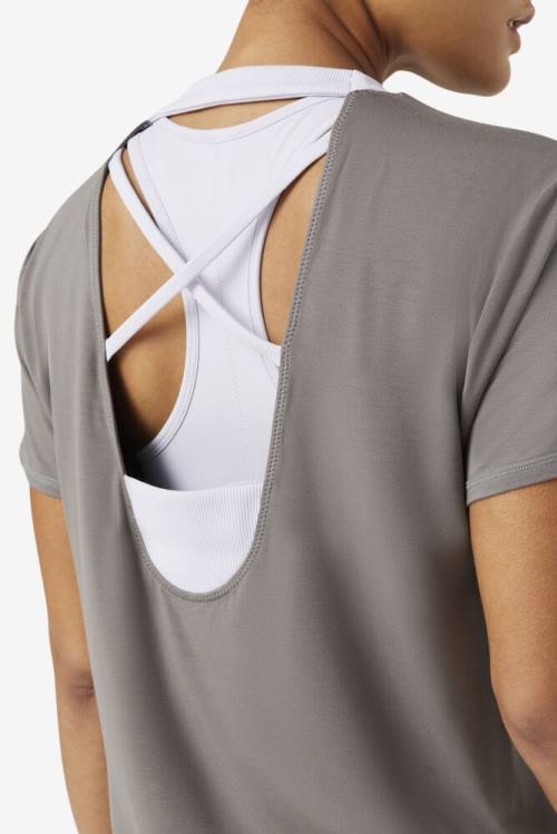 Fila Fi-lux Sleeve Top Naisten T Paidat Laventeli Sininen | Fila285VF