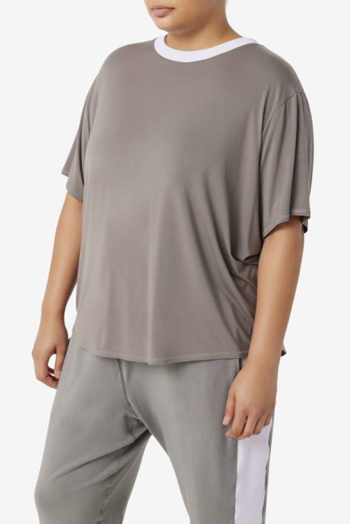 Fila Fi-lux Sleeve Top Naisten T Paidat Laventeli Sininen | Fila560GH