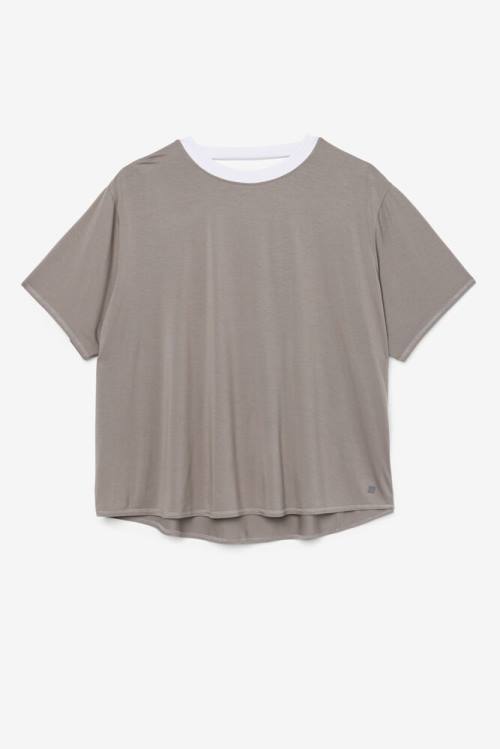 Fila Fi-lux Sleeve Top Naisten T Paidat Laventeli Sininen | Fila560GH