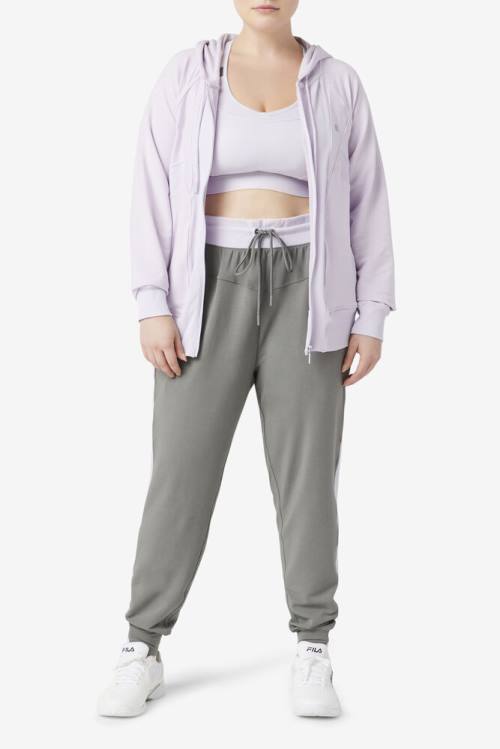 Fila Fi-lux Texture Full Zip Naisten Huppari Laventeli Sininen | Fila472UG