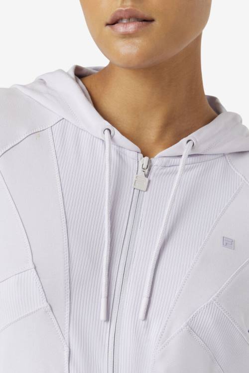 Fila Fi-lux Texture Full Zip Naisten Huppari Laventeli Sininen | Fila508EQ