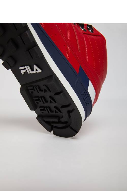 Fila Fitness Hiker Mid Miesten Tennarit Punainen Laivastonsininen Valkoinen | Fila435IY