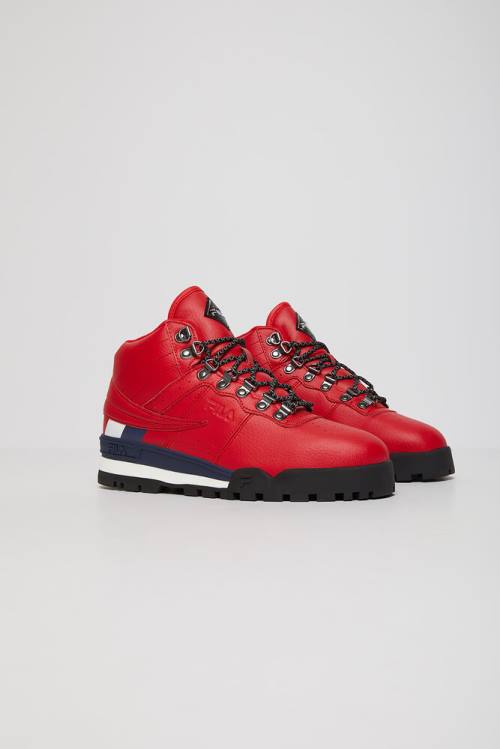 Fila Fitness Hiker Mid Miesten Tennarit Punainen Laivastonsininen Valkoinen | Fila435IY