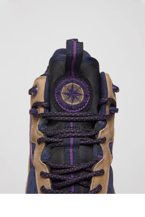 Fila Fixture Miesten Saappaat Harmaat Ruskea Harmaat Laivastonsininen Violetit | Fila962IS