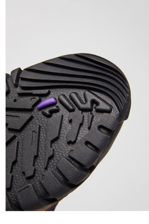 Fila Fixture Miesten Saappaat Harmaat Ruskea Harmaat Laivastonsininen Violetit | Fila962IS