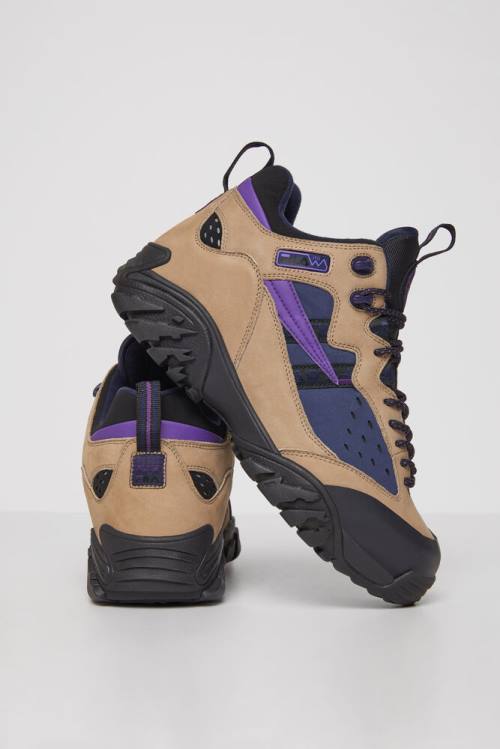 Fila Fixture Miesten Saappaat Harmaat Ruskea Harmaat Laivastonsininen Violetit | Fila962IS