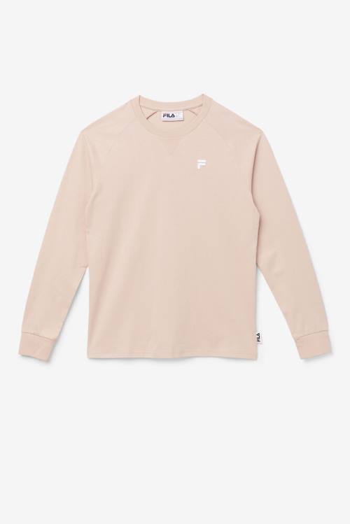 Fila Flynn Long Sleeve Tee Miesten T Paidat Pinkki | Fila364KO