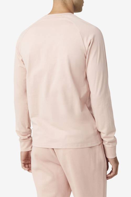 Fila Flynn Long Sleeve Tee Naisten T Paidat Pinkki | Fila592EI