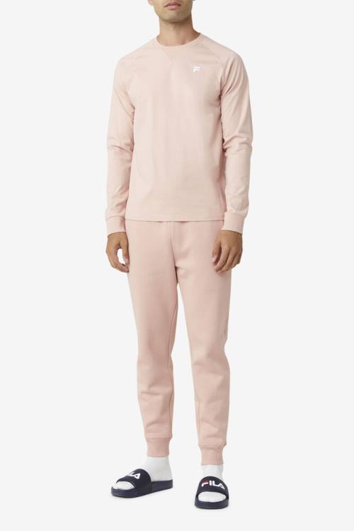 Fila Flynn Long Sleeve Tee Naisten T Paidat Pinkki | Fila592EI