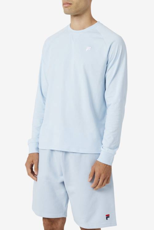 Fila Flynn Long Sleeve Tee Naisten T Paidat Vaaleansininen | Fila687BA