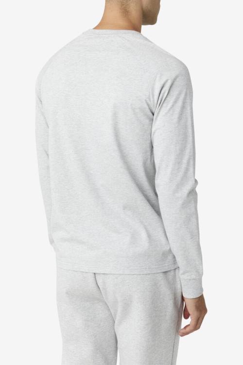 Fila Flynn Long Sleeve Tee Naisten T Paidat Vaaleanharmaat | Fila869NU