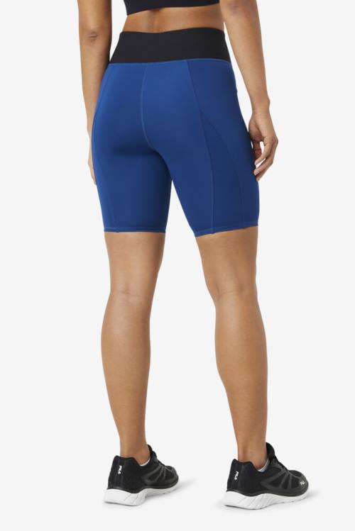 Fila Forza 8' Texture Bike Naisten Shortsit Laivastonsininen | Fila359FQ