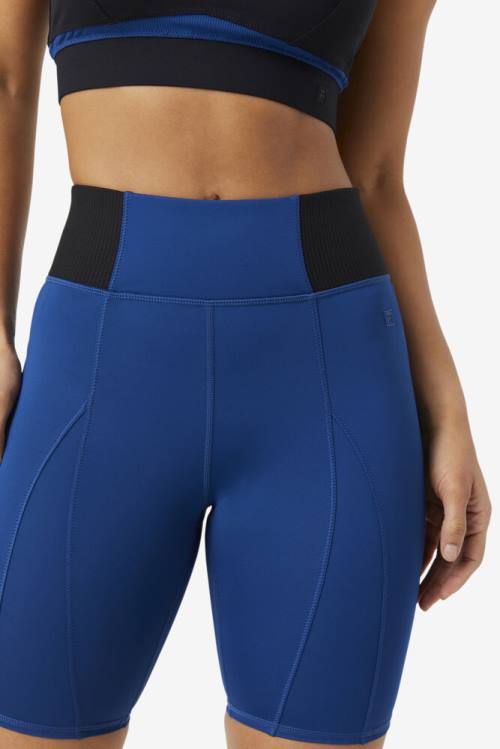 Fila Forza 8' Texture Bike Naisten Shortsit Laivastonsininen | Fila359FQ
