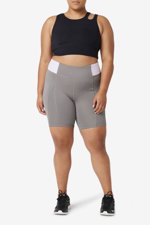 Fila Forza 8' Texture Bike Naisten Shortsit Laventeli Sininen | Fila364IA