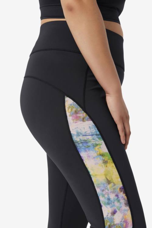 Fila Forza Contrast 7/8 Naisten Leggingsit Mustat | Fila692UF