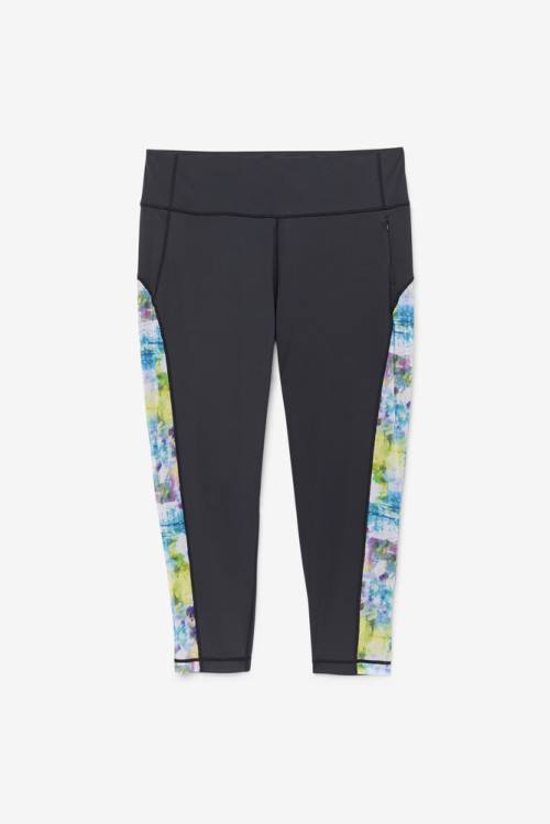 Fila Forza Contrast 7/8 Naisten Leggingsit Mustat | Fila692UF