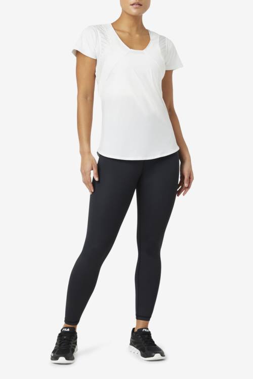 Fila Forza Sleek 7/8 Naisten Leggingsit Mustat | Fila837DL