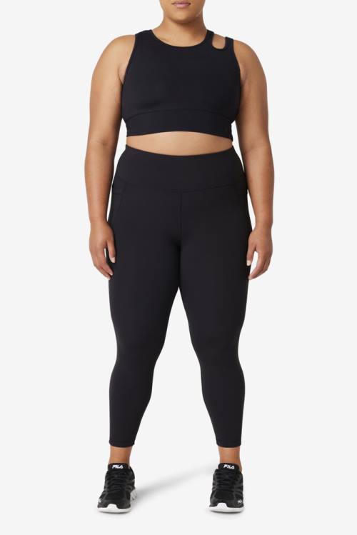 Fila Forza Ultra 7/8 Naisten Leggingsit Mustat | Fila180BH