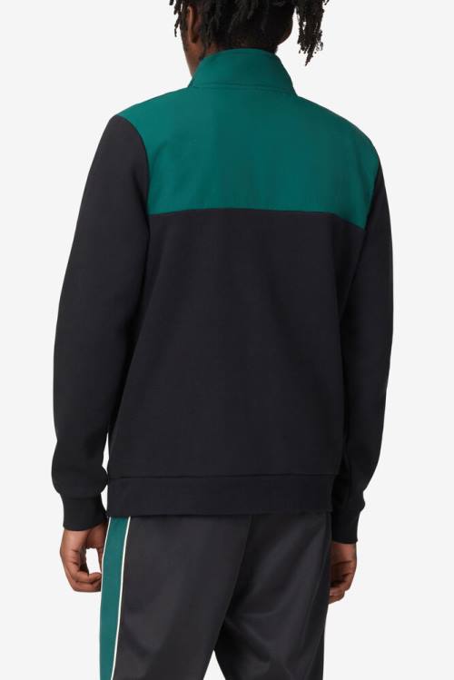 Fila Francisco Fleece Miesten Takki Mustat | Fila902NV