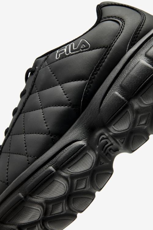 Fila Fulcrum 3 Miesten Tennarit Mustat Hopea | Fila562XI
