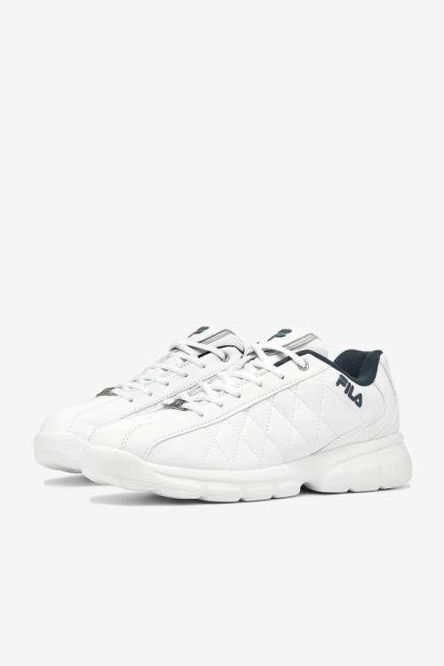 Fila Fulcrum 3 Miesten Tennarit Valkoinen Laivastonsininen | Fila951MP