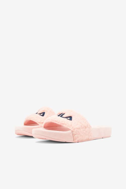 Fila Fuzzy Drifter Naisten Rantasandaalit Pinkki Laivastonsininen Punainen | Fila482RX
