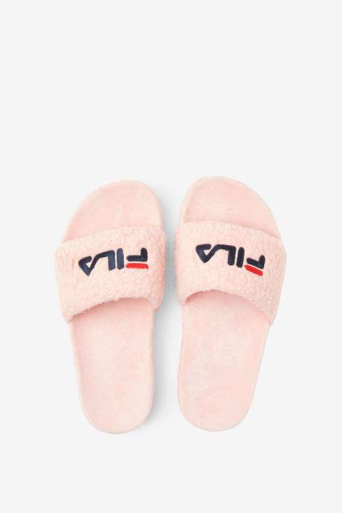 Fila Fuzzy Drifter Naisten Rantasandaalit Pinkki Laivastonsininen Punainen | Fila482RX