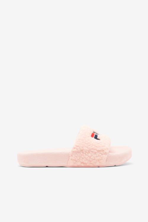 Fila Fuzzy Drifter Naisten Rantasandaalit Pinkki Laivastonsininen Punainen | Fila482RX