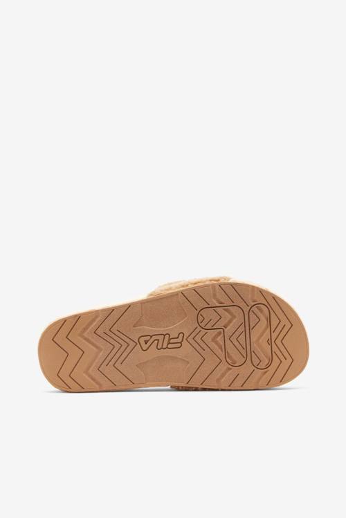 Fila Fuzzy Drifter Naisten Rantasandaalit Beige | Fila579SB
