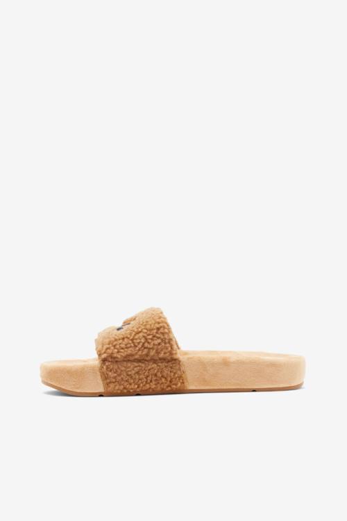 Fila Fuzzy Drifter Naisten Rantasandaalit Beige | Fila579SB