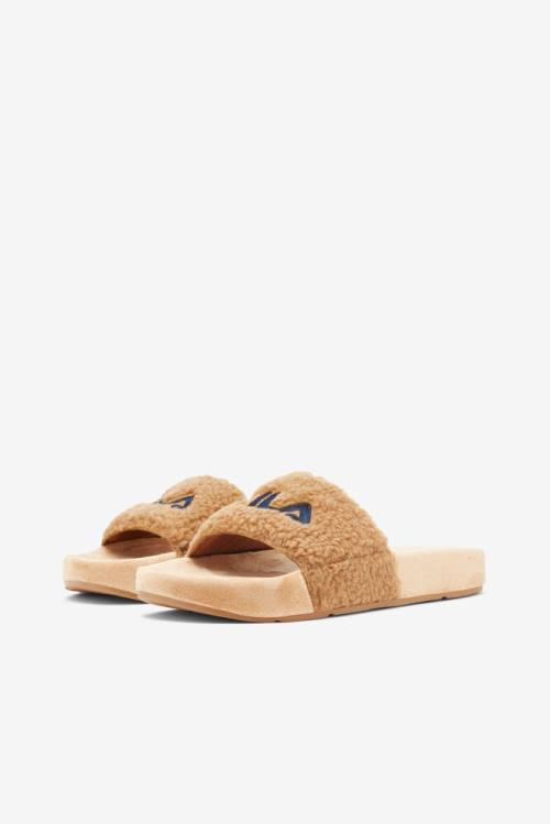 Fila Fuzzy Drifter Naisten Rantasandaalit Beige | Fila579SB