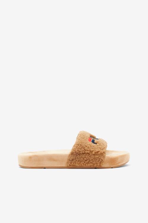 Fila Fuzzy Drifter Naisten Rantasandaalit Beige | Fila579SB