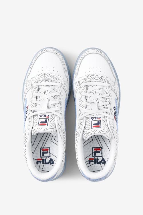 Fila Fx-100 Dsx '90s Naisten Tennarit Valkoinen Mustat | Fila324FZ