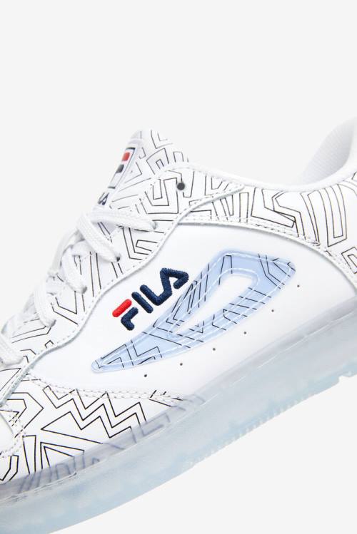 Fila Fx-100 Dsx '90s Naisten Tennarit Valkoinen Mustat | Fila324FZ