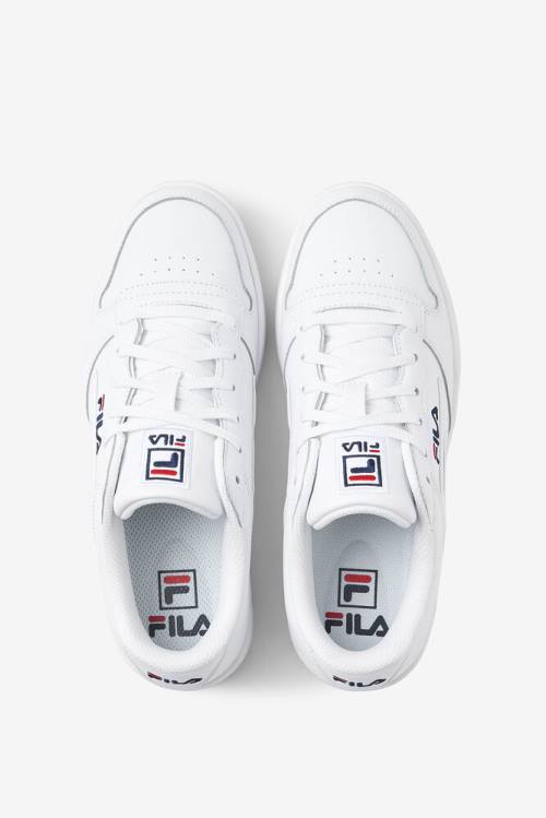 Fila Fx-100 Dsx Naisten Tennarit Valkoinen Laivastonsininen Punainen | Fila801DJ