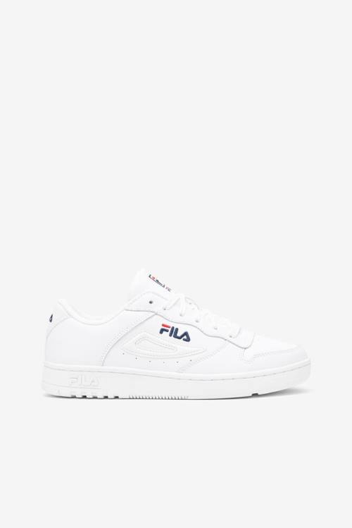 Fila Fx-100 Dsx Naisten Tennarit Valkoinen Laivastonsininen Punainen | Fila801DJ