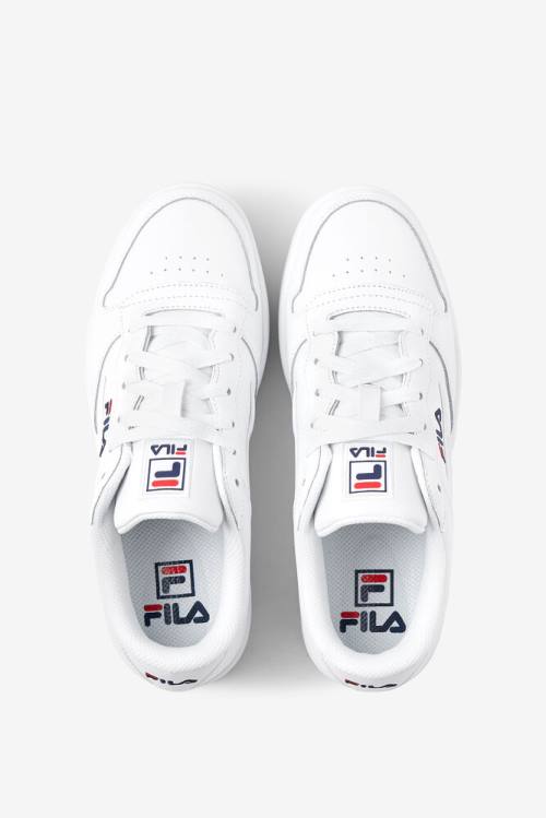 Fila Fx-115 Dsx Naisten Tennarit Valkoinen Laivastonsininen Punainen | Fila379VF