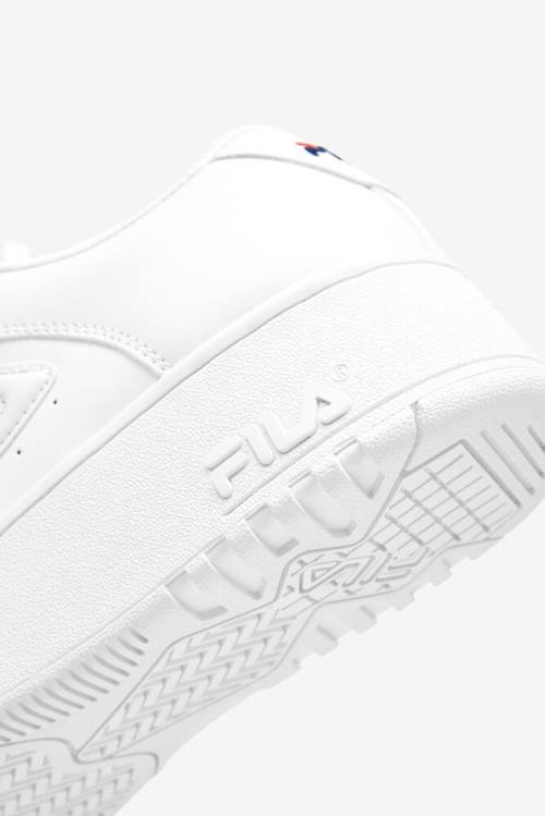Fila Fx-115 Dsx Naisten Tennarit Valkoinen Laivastonsininen Punainen | Fila379VF