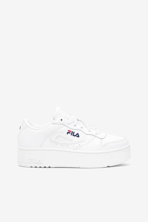 Fila Fx-115 Dsx Naisten Tennarit Valkoinen Laivastonsininen Punainen | Fila379VF