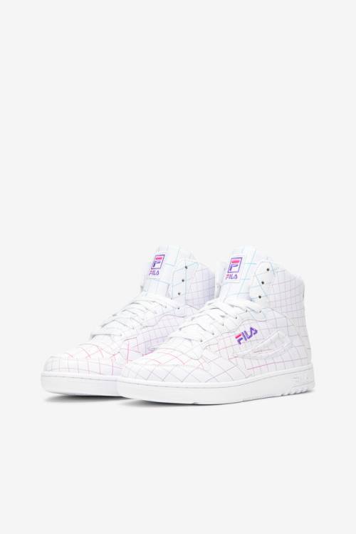 Fila Fx-dsx Mid Naisten Tennarit Valkoinen Violetit | Fila603RP