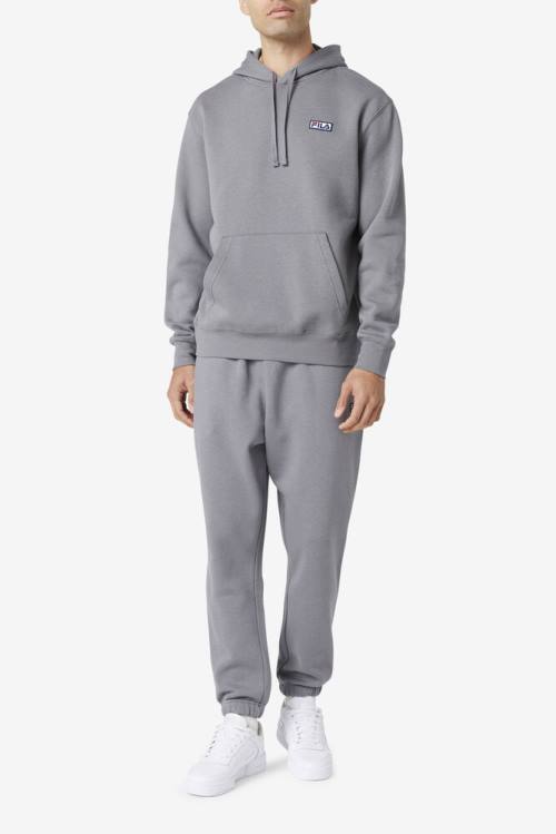 Fila Garin Jogger Miesten Housut Harmaat | Fila451CU