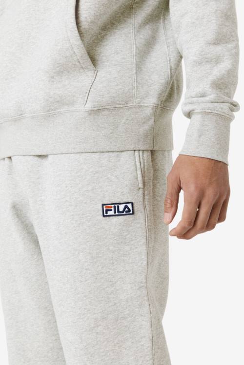 Fila Garin Jogger Miesten Housut Harmaat Valkoinen | Fila481EP