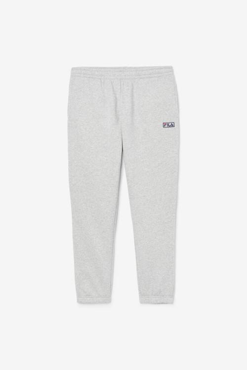 Fila Garin Jogger Miesten Housut Harmaat Valkoinen | Fila481EP