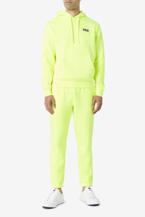 Fila Garin Jogger Miesten Housut Keltainen Mustat | Fila290DK
