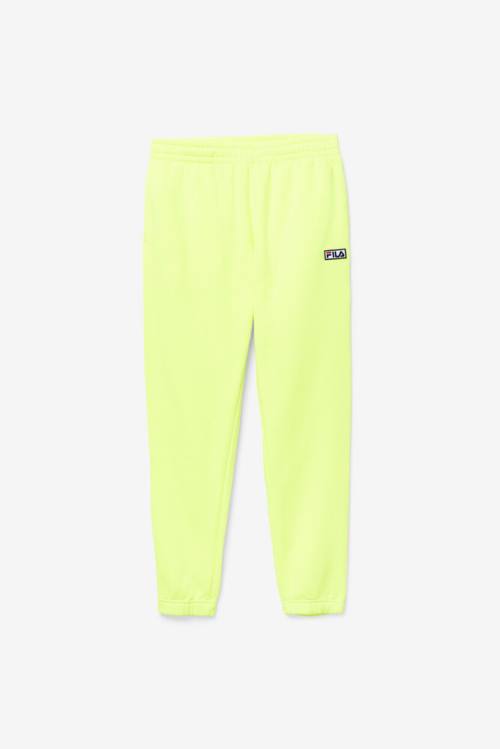 Fila Garin Jogger Miesten Housut Keltainen Mustat | Fila290DK