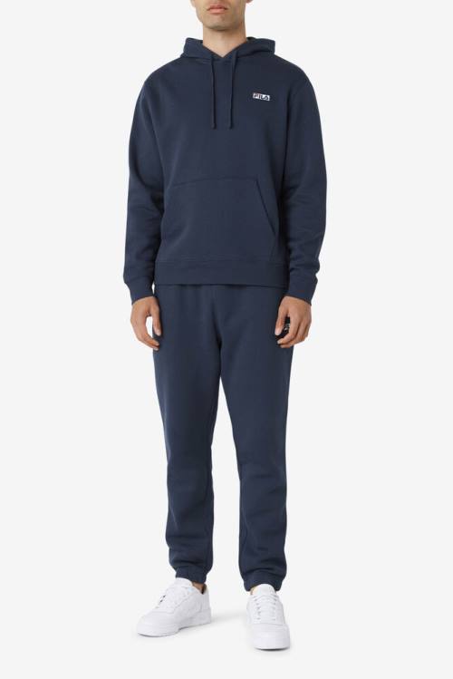 Fila Garin Jogger Miesten Housut Laivastonsininen Valkoinen | Fila702WU