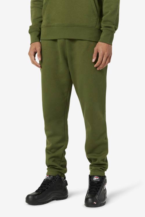 Fila Garin Jogger Miesten Housut Oliivinvihreä | Fila537YS