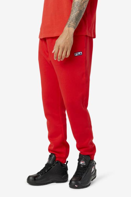 Fila Garin Jogger Miesten Housut Punainen | Fila517WC