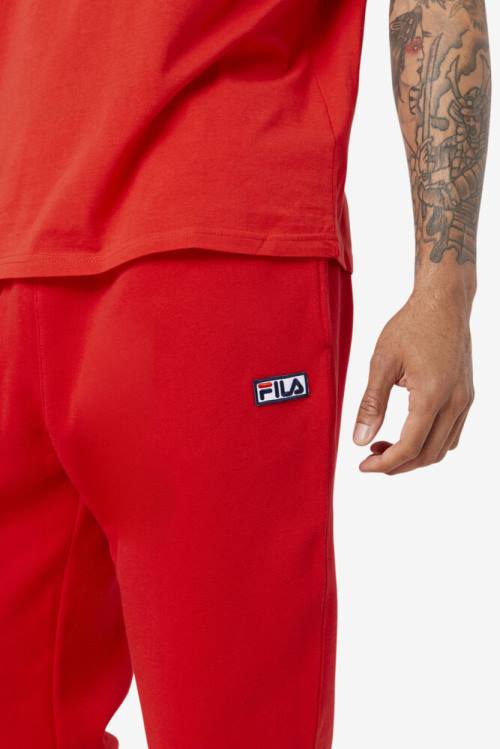 Fila Garin Jogger Miesten Housut Punainen | Fila517WC