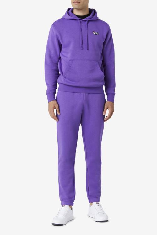 Fila Garin Jogger Miesten Housut Violetit | Fila158QR